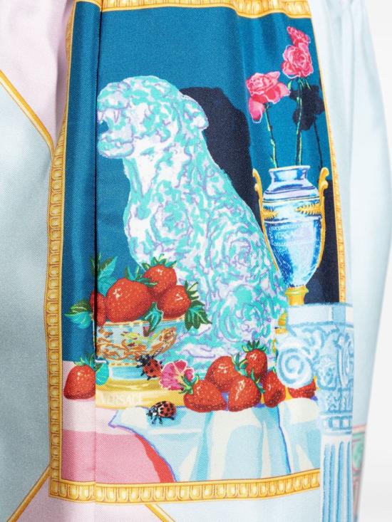 25SS 베르사체 스트레이트 팬츠 1002476 1A129955X590 MULTICOLOUR - VERSACE