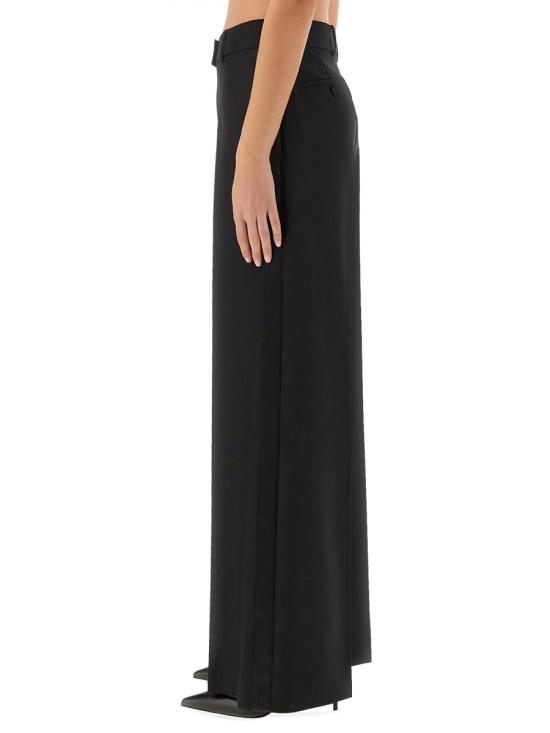 25SS 알렉산더 맥퀸 스트레이트 팬츠 818196 QJAEK1000 BLACK - ALEXANDER MCQUEEN