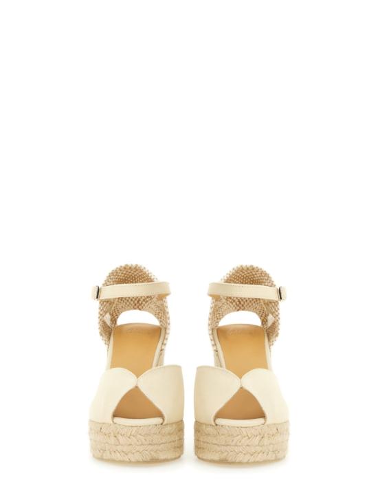  까스따네르 샌들 BIANCA 8ED 001 IVORY - CASTANER