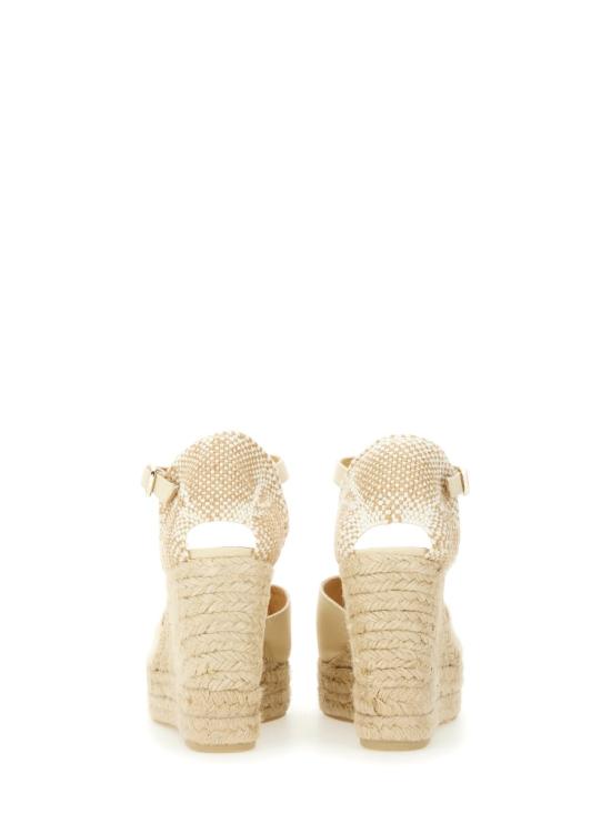  까스따네르 샌들 BIANCA 8ED 001 IVORY - CASTANER