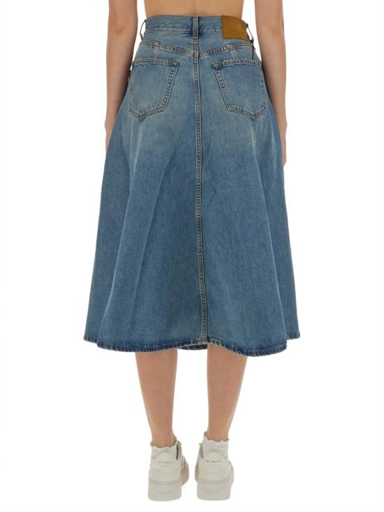 25SS 하이쿠레 데님 스커트 HEW08091DF144 L0876 DENIM - HAIKURE