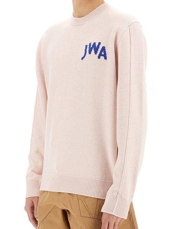 25SS JW앤더슨 스웨터 KW1348 YN0398301 PINK - JW ANDERSON