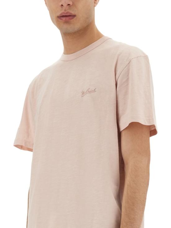 25SS 울리치 반팔 티셔츠 CFWOTE0161MR UT40614409 PINK - WOOLRICH