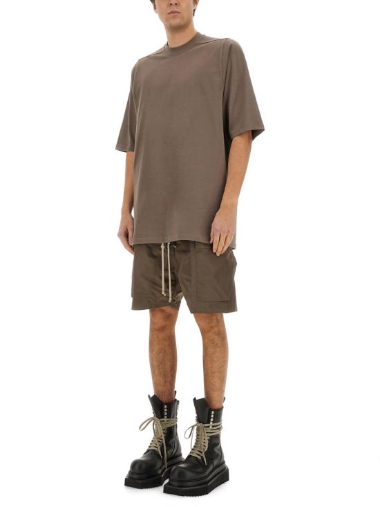 25SS 릭 오웬스 반팔 티셔츠 RU01E5249 BA34 DOVE - RICK OWENS