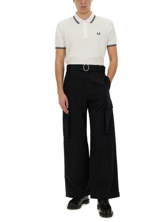 25SS 꼼데가르송 폴로 티셔츠 FOT502 3 WHITE - COMME DES GARCONS