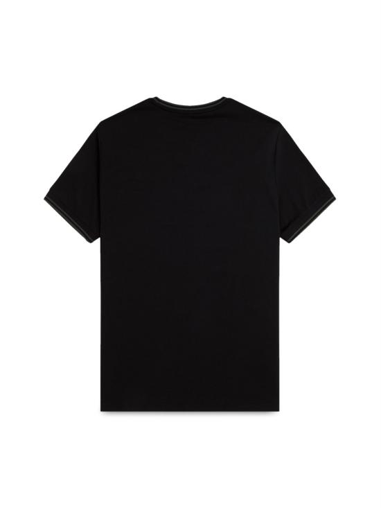 25SS 프레드페리 반팔 티셔츠 FPM158853 Y43 BLACK - FRED PERRY
