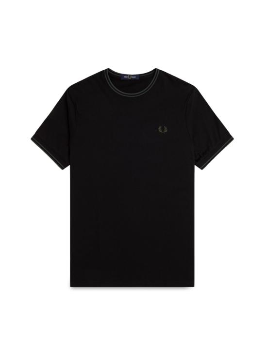 25SS 프레드페리 반팔 티셔츠 FPM158853 Y43 BLACK