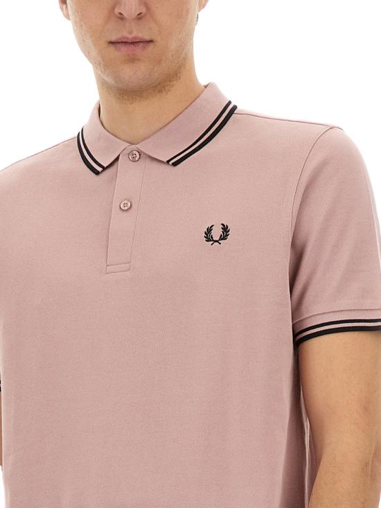 25SS 꼼데가르송 폴로 티셔츠 FOT501 2 PINK - COMME DES GARCONS