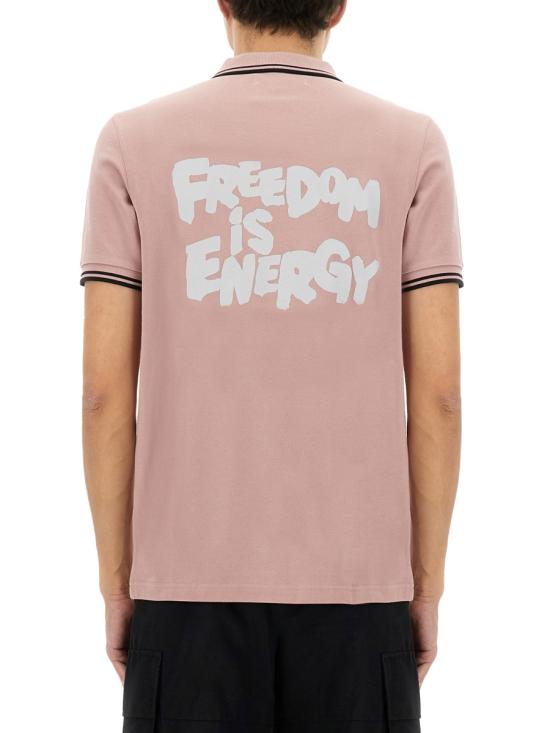 25SS 꼼데가르송 폴로 티셔츠 FOT501 2 PINK - COMME DES GARCONS