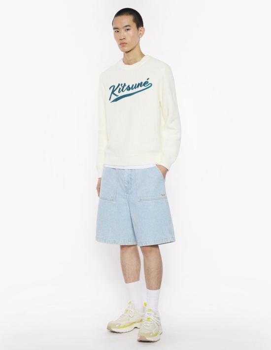 25SS 메종키츠네 스웨터 OM00808KT1137 MILK - MAISON KITSUNE