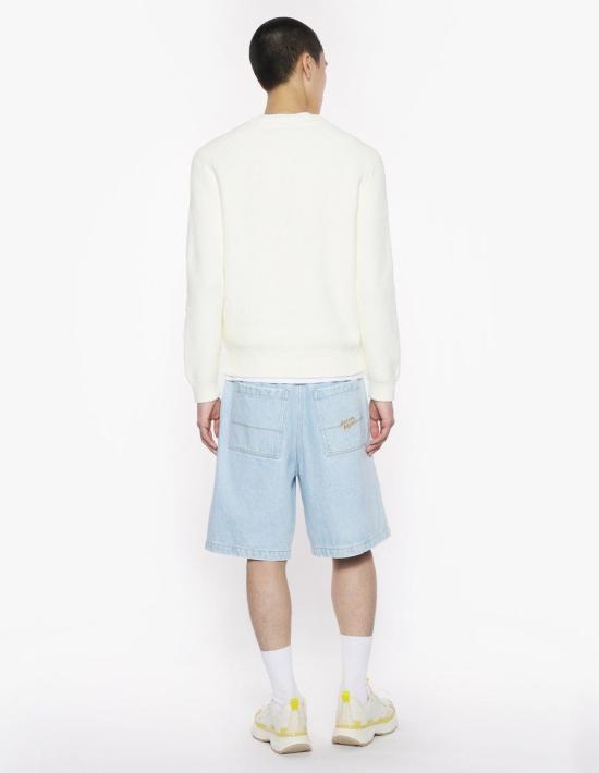 25SS 메종키츠네 스웨터 OM00808KT1137 MILK - MAISON KITSUNE