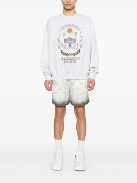 25SS 카사블랑카 스웨터 UMPS25JTP29305 GREY - CASABLANCA