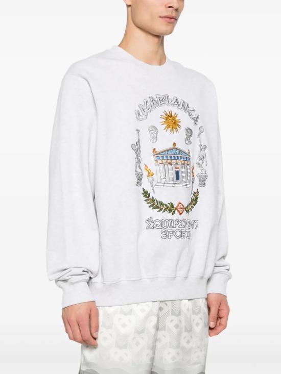 25SS 카사블랑카 스웨터 UMPS25JTP29305 GREY - CASABLANCA