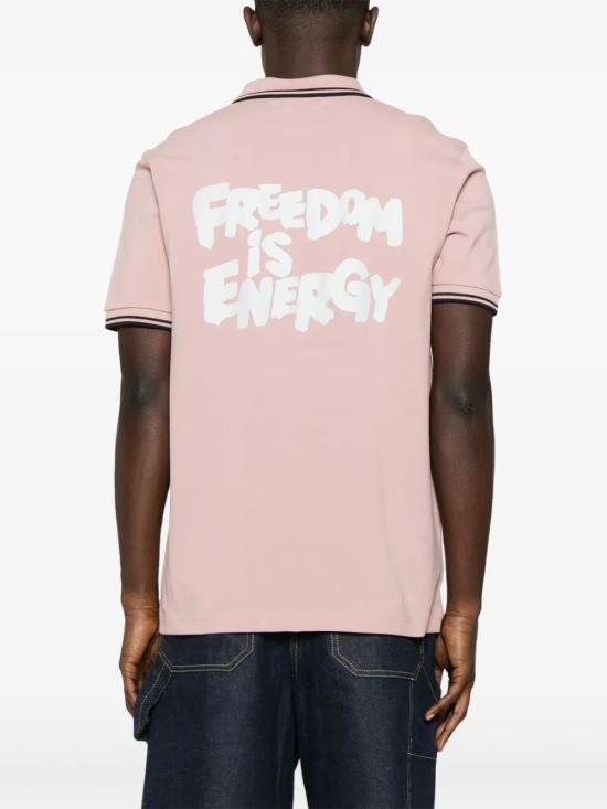 25SS 꼼데가르송 폴로 티셔츠 FOT501S25 ROSE - COMME DES GARCONS