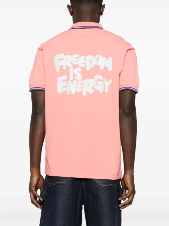 25SS 꼼데가르송 폴로 티셔츠 FOT501S25 CORAL - COMME DES GARCONS