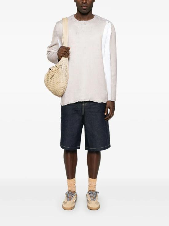 25SS 꼼데가르송 긴팔 셔츠 FON004S25 BEIGE - COMME DES GARCONS