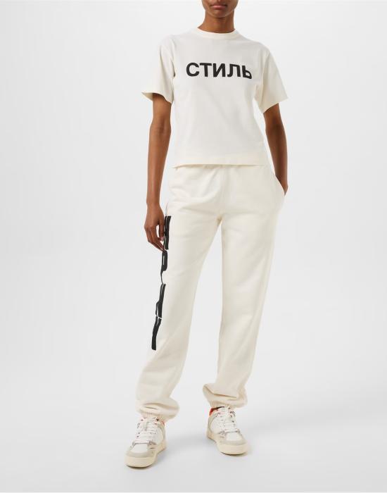 25SS 헤론 프레스톤 반팔 티셔츠 HWAA032C99JER0020110 WHITE - HERON PRESTON