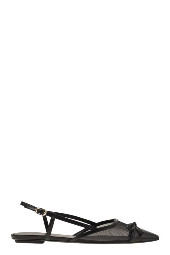 25SS 스튜어트 와이츠먼 플랫 슈즈 SK648BLK BLACK