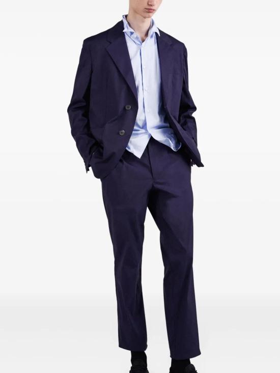 25SS 프라다 스트레이트 팬츠 SPG29S18212VC F0021 blue - PRADA