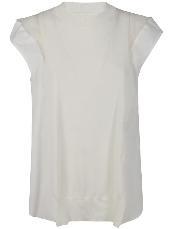 25SS 사카이 스웨터 2507848 151 WHITE