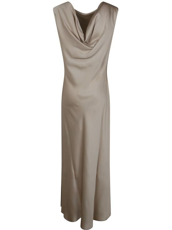 25SS 안토넬리 피렌체 롱 원피스 N6897355C 125 PINK PURPLE - ANTONELLI FIRENZE