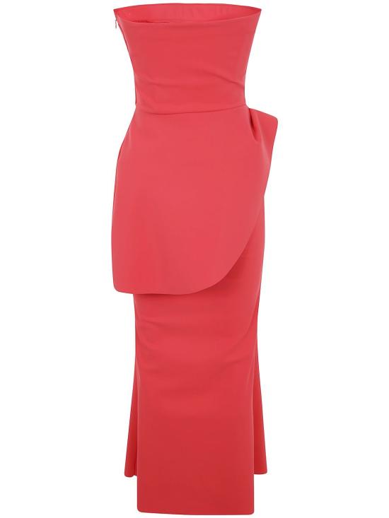 25SS 키아라보니 롱 원피스 TAROLONGZP 720 RED - CHIARA BONI