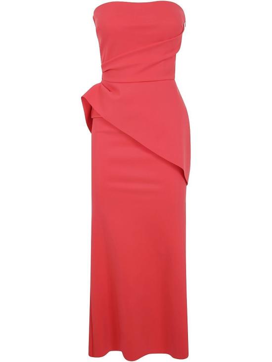 25SS 키아라보니 롱 원피스 TAROLONGZP 720 RED - CHIARA BONI