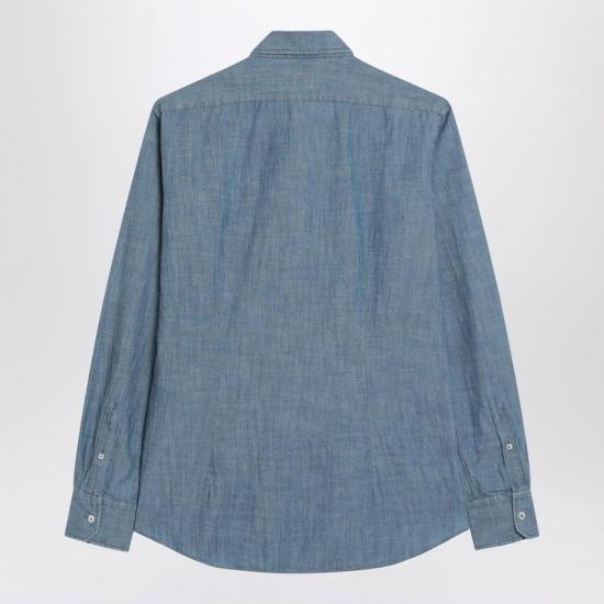 25SS 싸쿠스 긴팔 셔츠 MOP742ML11298 002 BLUE - XACUS