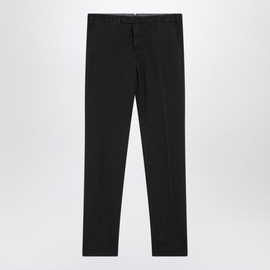 25SS 비아지오 산타니엘로 스트레이트 팬츠 504TDSE3772 99 BLACK