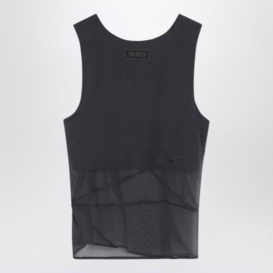 25SS 디 아티코 민소매 티셔츠 250WCI00014SSS017A 084 GREY - THE ATTICO