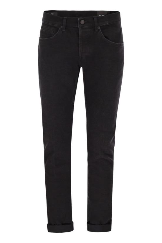 25SS 돈답 스트레이트 팬츠 UP232DSH337UIS6 999 BLACK