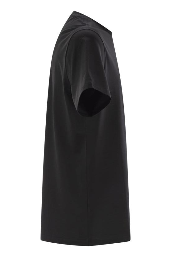  에르노 반팔 티셔츠 JG000174U 9300 BLACK - HERNO