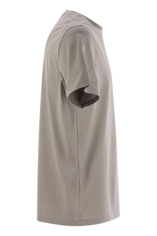 25SS 에르노 반팔 티셔츠 JG000174U 9408 LIGHT GREY - HERNO