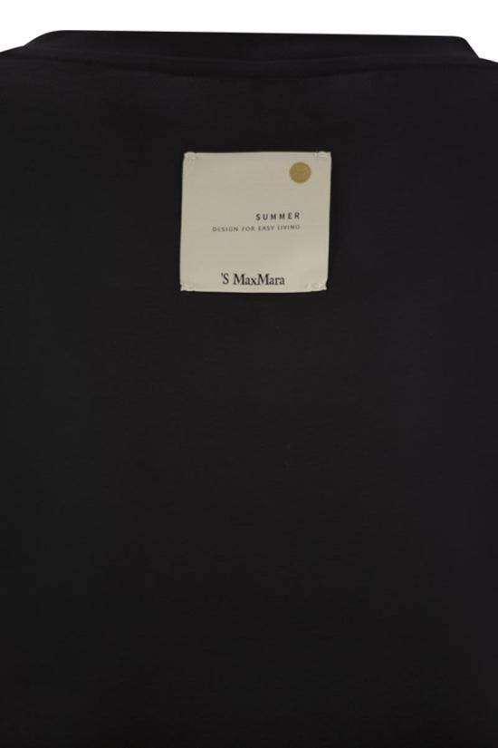 25SS 에스막스마라 민소매 티셔츠 2519941033600 003 BLACK - 'S MAX MARA