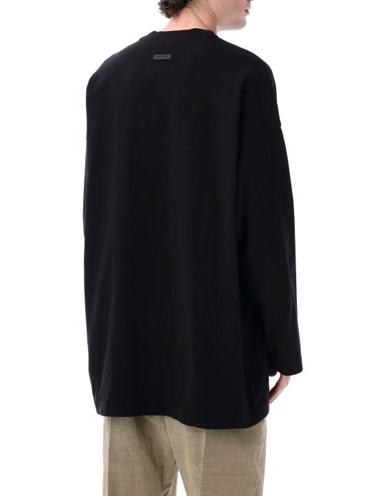 25SS 피어오브갓 긴팔 티셔츠 FGE2505111HWJ 001 BLACK - FEAR OF GOD