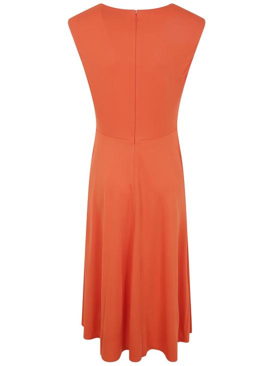 25SS 랄프 로렌 미디 원피스 250872090 012 YELLOW ORANGE - RALPH LAUREN