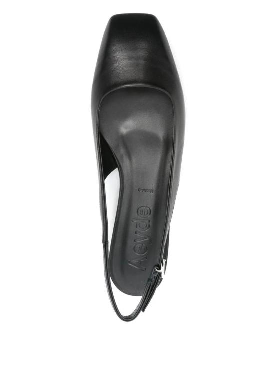 25SS 에이드 플랫 슈즈 A11FLRKLS08FL157SS25800007 BLACK - AEYDE