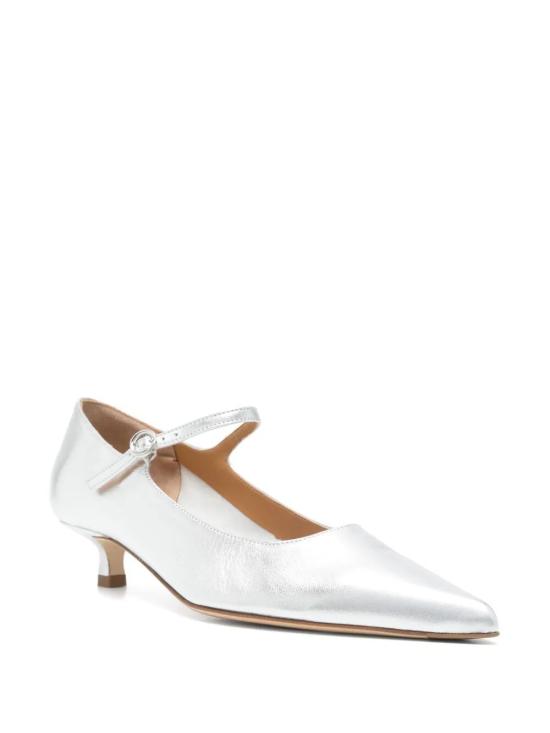 25SS 에이드 힐/펌프스 A11PUCARP35KT165SS25920051 SILVER METALLIC - AEYDE