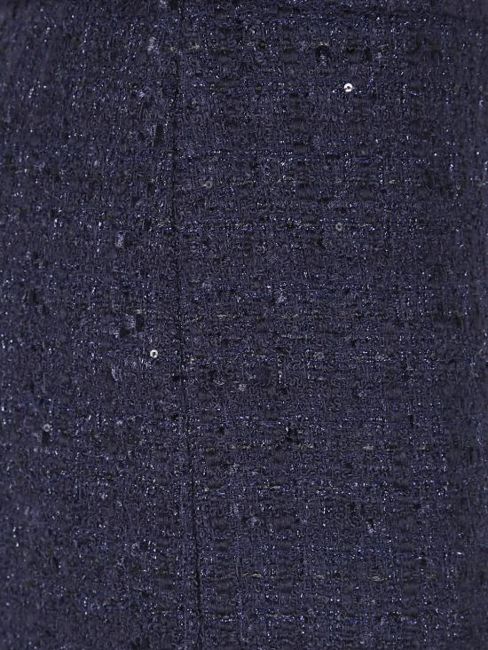 25SS 엠포리오 아르마니 미디 스커트 EW001453AF12520 UB115 BLUE - EMPORIO ARMANI