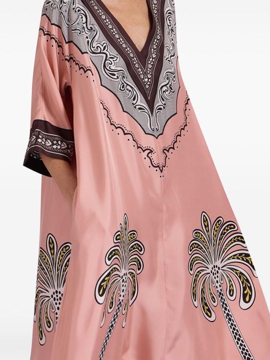 25SS 라 더블제이 롱 원피스 DRE0225SIL006AGE01 PI01 PINK PURPLE - LA DOUBLEJ