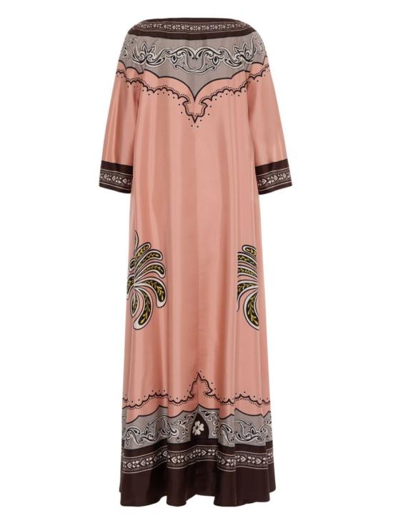 25SS 라 더블제이 롱 원피스 DRE0225SIL006AGE01 PI01 PINK PURPLE - LA DOUBLEJ