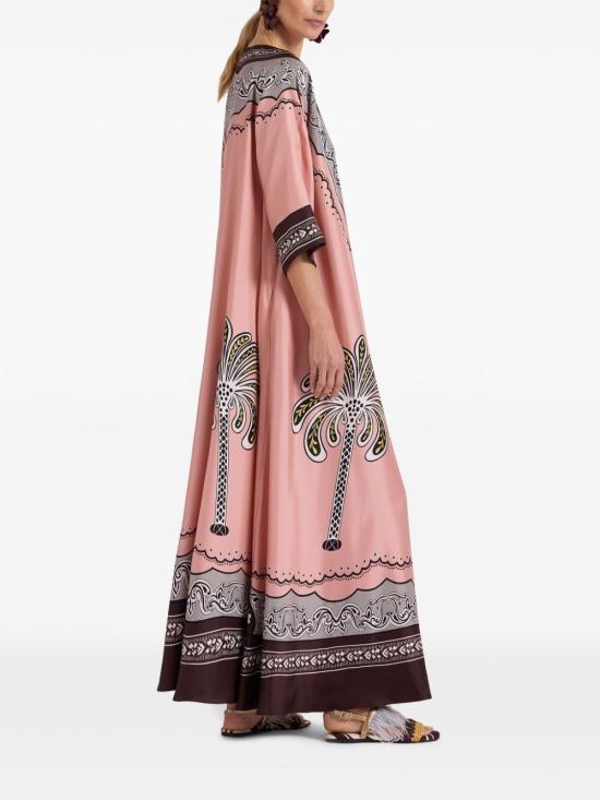 25SS 라 더블제이 롱 원피스 DRE0225SIL006AGE01 PI01 PINK PURPLE - LA DOUBLEJ