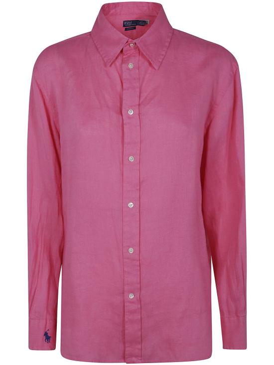 25SS 폴로 랄프로렌 셔츠 211968221 005 PINK PURPLE