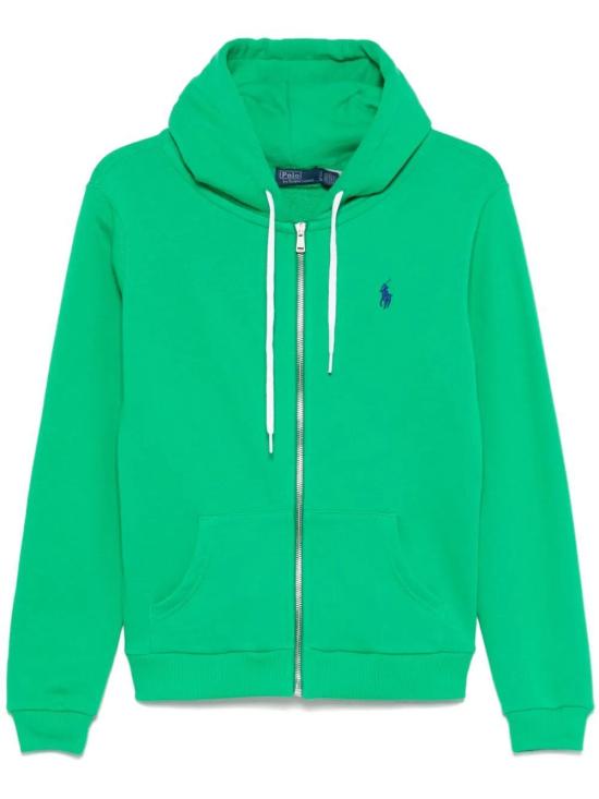 25SS 폴로 랄프로렌 포니로고 자수 후드 집업 211935584 012 GREEN - POLO RALPH LAUREN