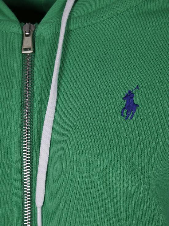 25SS 폴로 랄프로렌 포니로고 자수 후드 집업 211935584 012 GREEN - POLO RALPH LAUREN