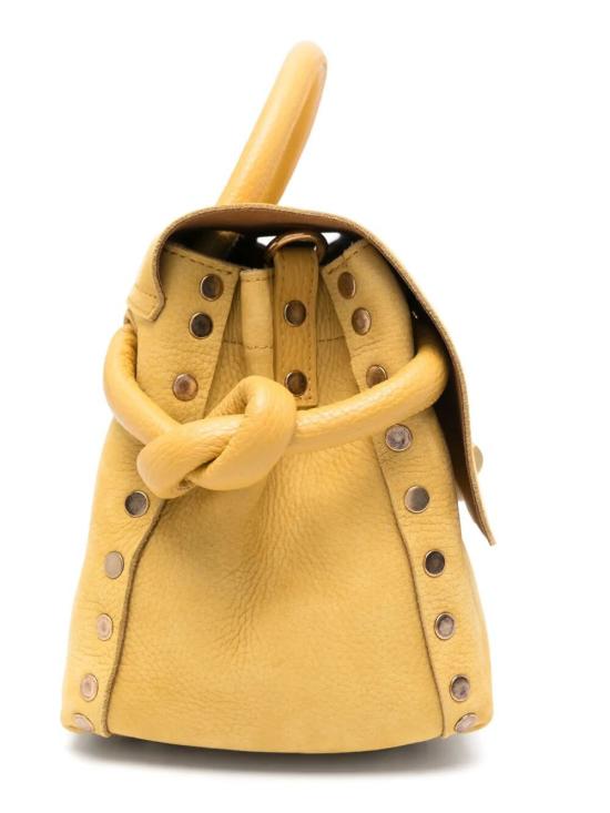 25SS 자넬라토 토트백 0681011900000S Z1010 YELLOW ORANGE - ZANELLATO