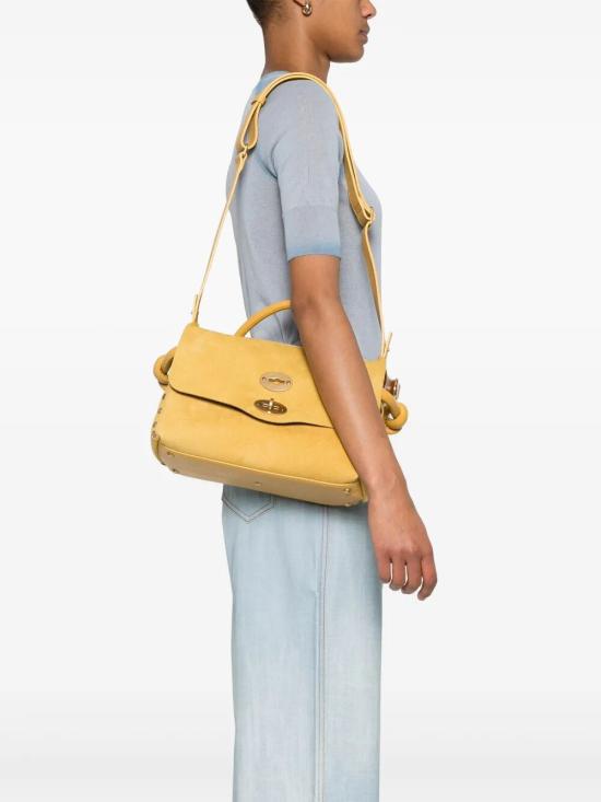 25SS 자넬라토 토트백 0681011900000S Z1010 YELLOW ORANGE - ZANELLATO
