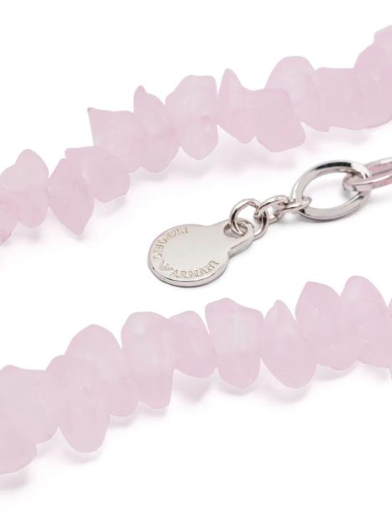 25SS 엠포리오 아르마니 목걸이/팬던트 EW001781AF15469 M4037 PINK PURPLE - EMPORIO ARMANI