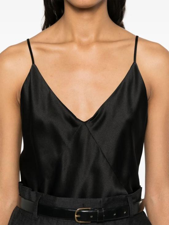 25SS 막스마라 민소매 티셔츠 2511161024600 002 BLACK - MAX MARA