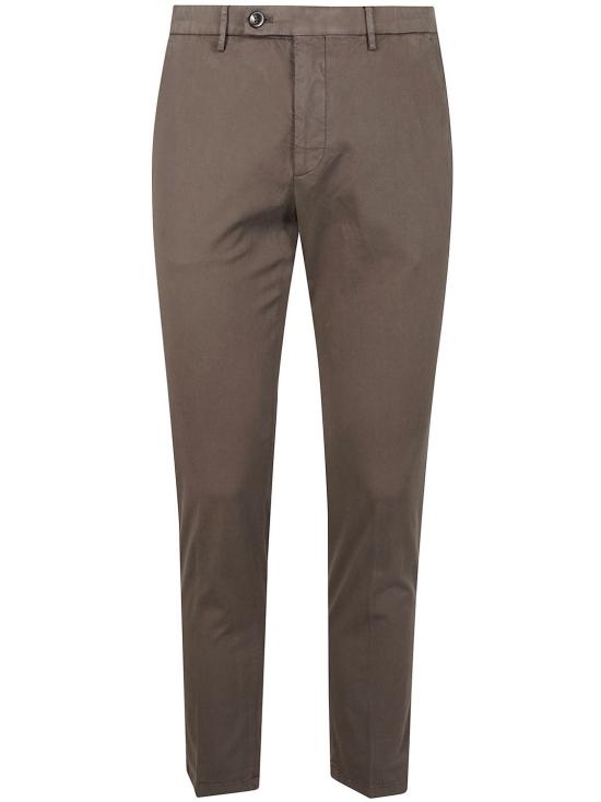 25SS 마이클 콜 스트레이트 팬츠 MCBRAOMS2024S25 DARK BROWN
